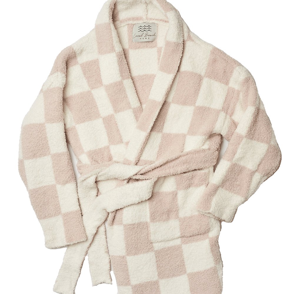 Checker Luxe Robe - Uptown Boutique Ramona