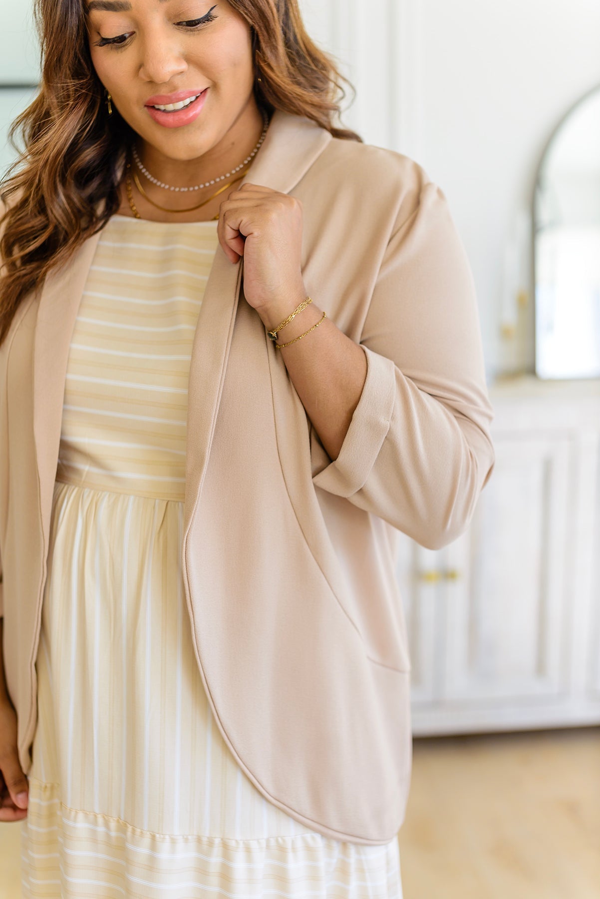 Cherish it All Shawl Collar Jacket (Online Exclusive) - Uptown Boutique Ramona