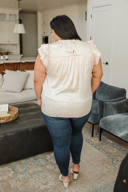 City Escape Top in Pearl (Online Exclusive) - Uptown Boutique Ramona