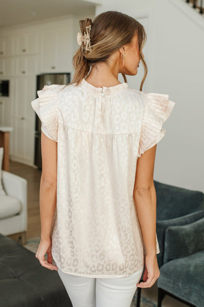 City Escape Top in Pearl (Online Exclusive) - Uptown Boutique Ramona