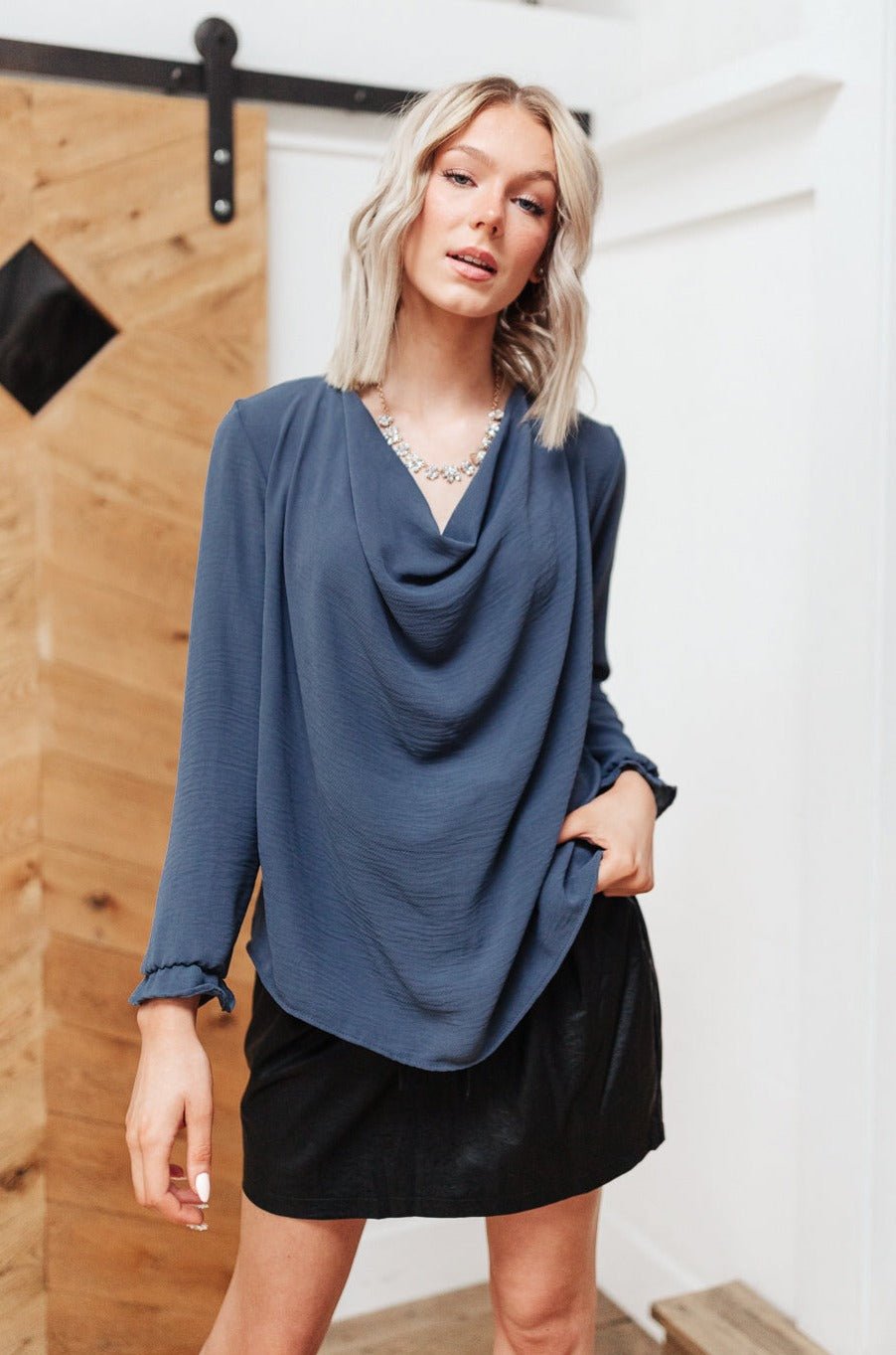 City Girl Blouse (Online Exclusive) - Uptown Boutique Ramona