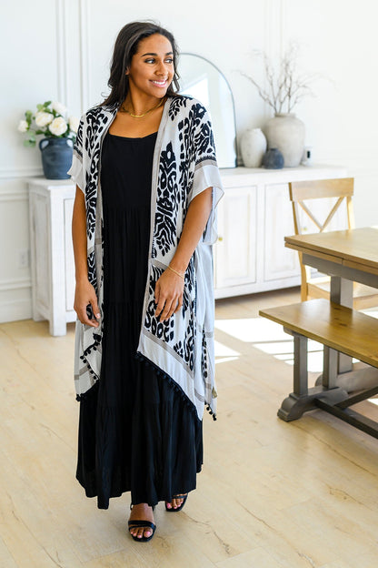 Classically Cool Tiered Maxi Dress (Online Exclusive) - Uptown Boutique Ramona