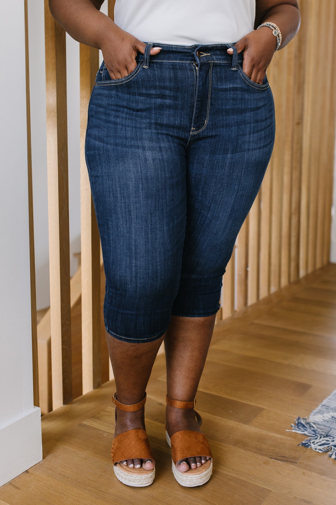 Classy Crop Capris (Online Exclusive) - Uptown Boutique Ramona