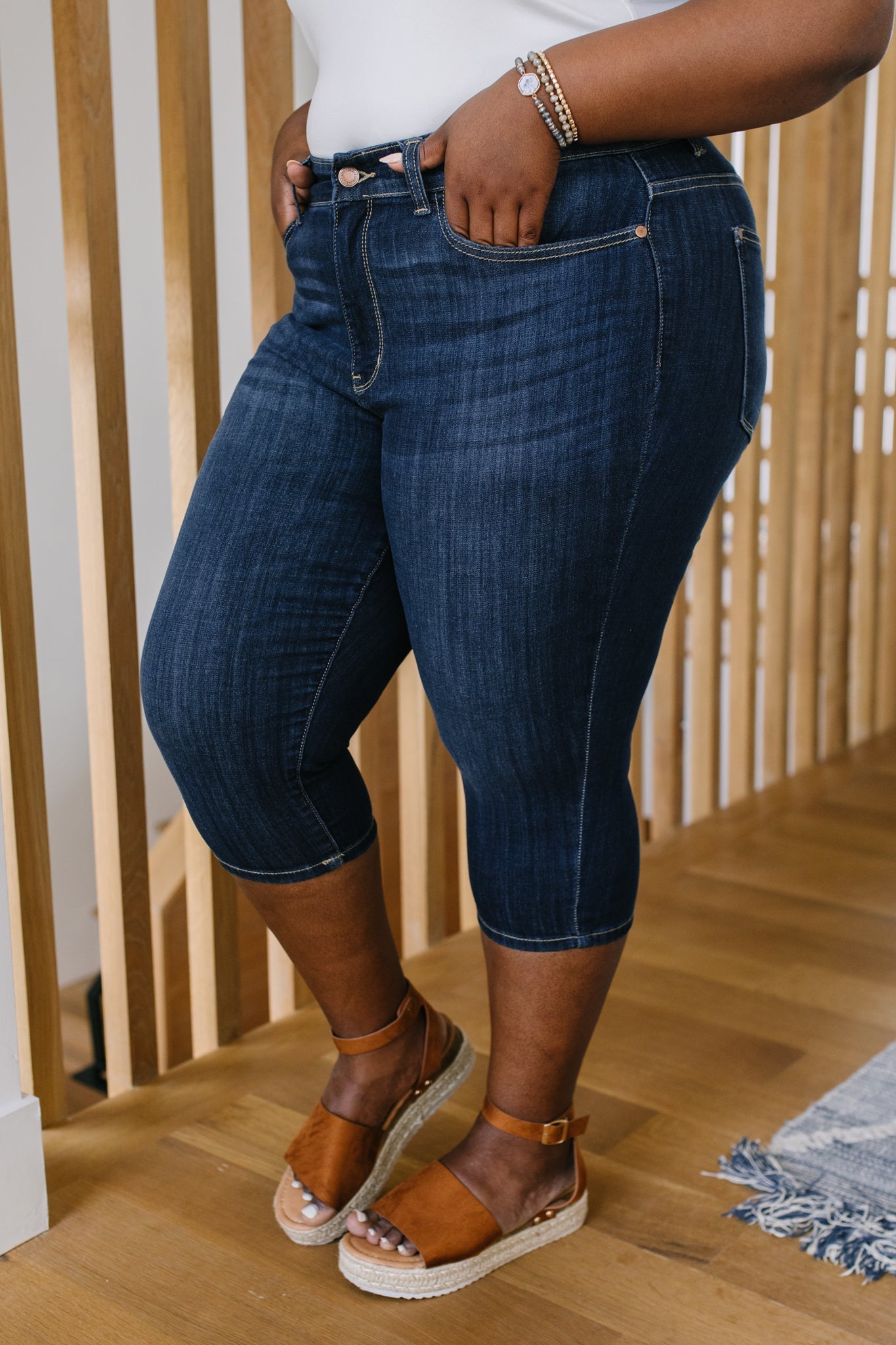 Classy Crop Capris (Online Exclusive) - Uptown Boutique Ramona