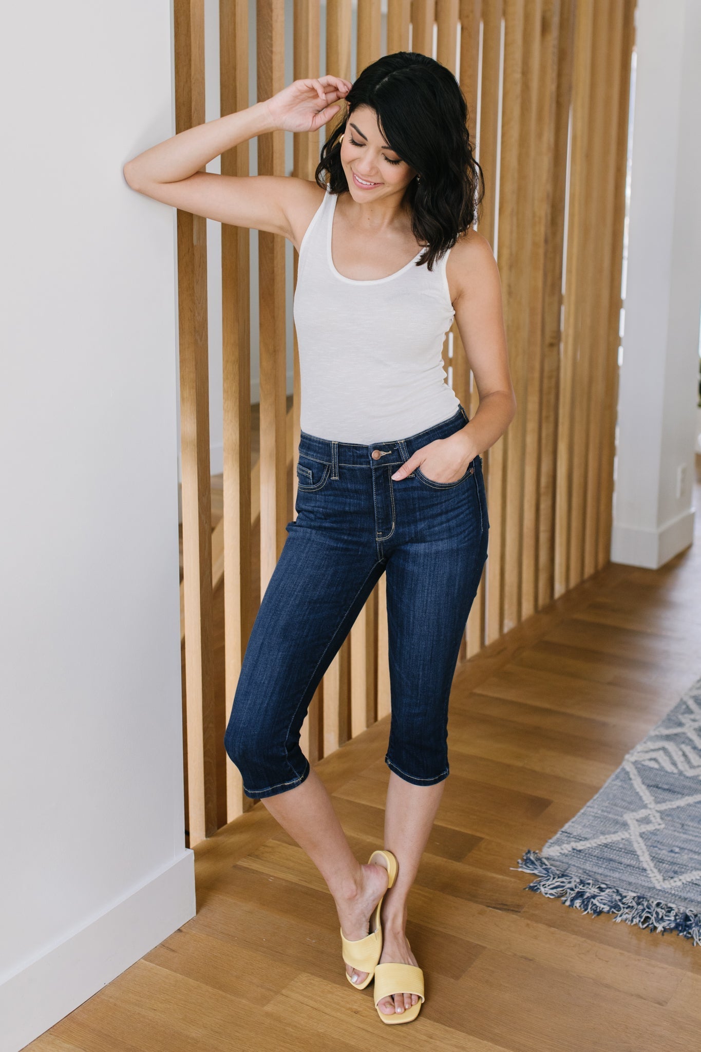 Classy Crop Capris (Online Exclusive) - Uptown Boutique Ramona