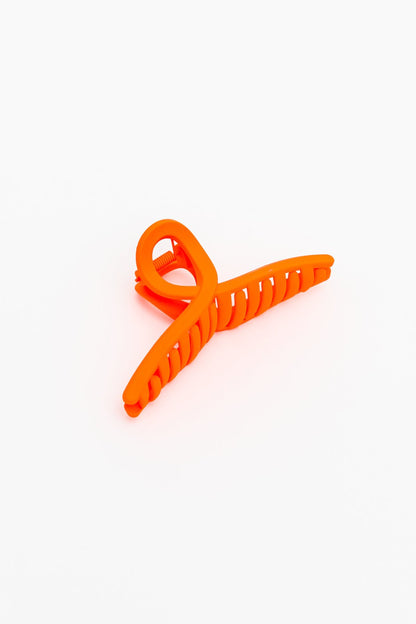 Claw Clip Set of 4 in Orange (Online Exclusive) - Uptown Boutique Ramona