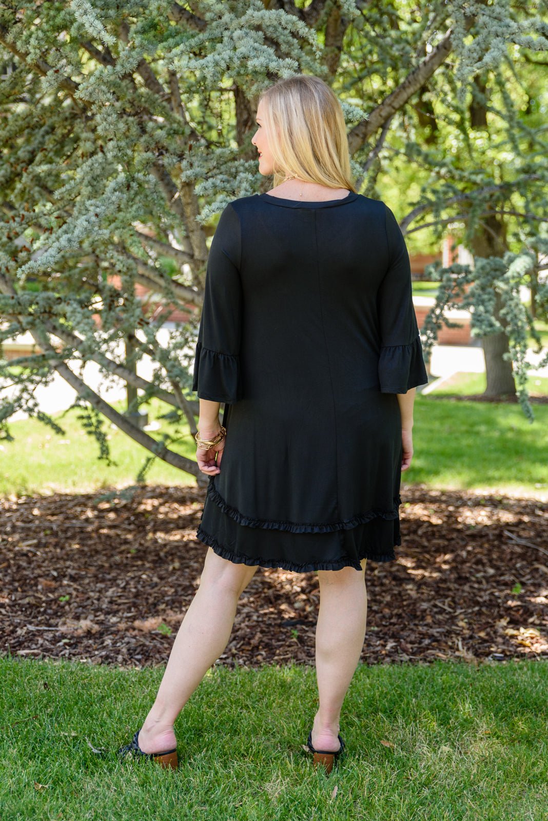 Coast Dress in Black (Online Exclusive) - Uptown Boutique Ramona