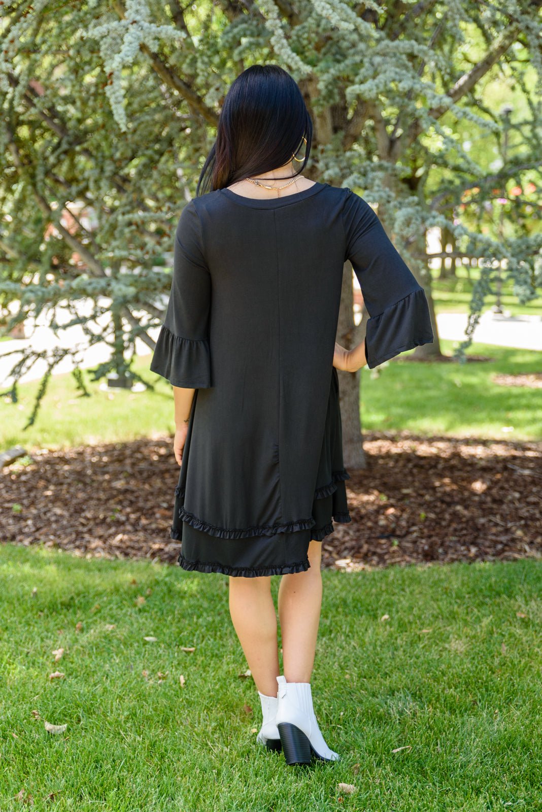 Coast Dress in Black (Online Exclusive) - Uptown Boutique Ramona