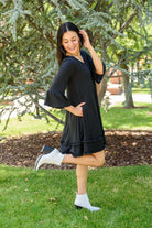 Coast Dress in Black (Online Exclusive) - Uptown Boutique Ramona