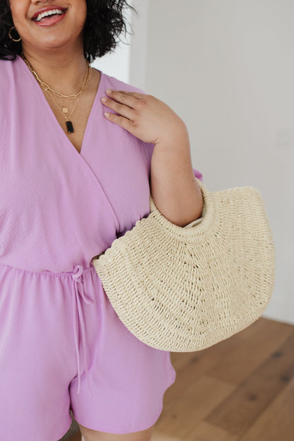 Coastal Cutie Straw Bag (Online Exclusive) - Uptown Boutique Ramona