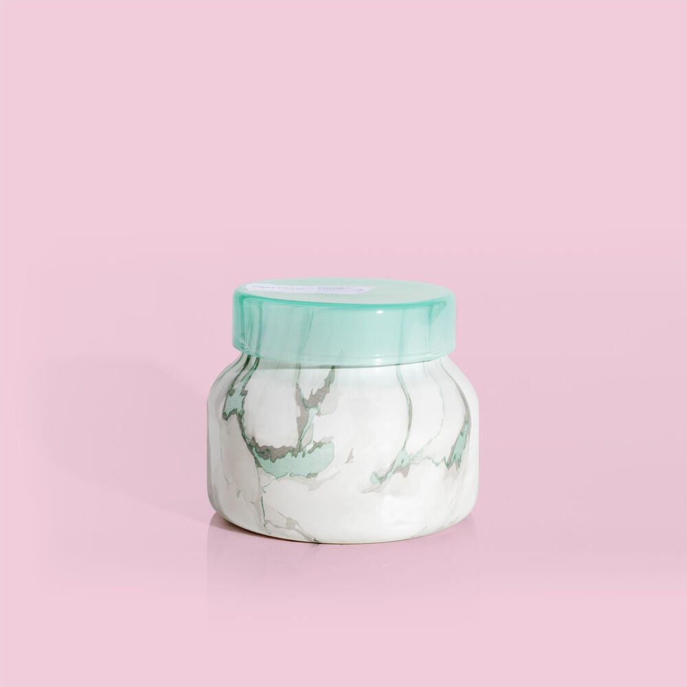 Coconut Santal Modern Marble Petite Jar