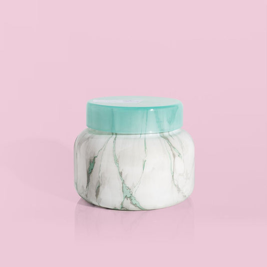 Coconut Santal Modern Marble Signature Jar - Uptown Boutique Ramona