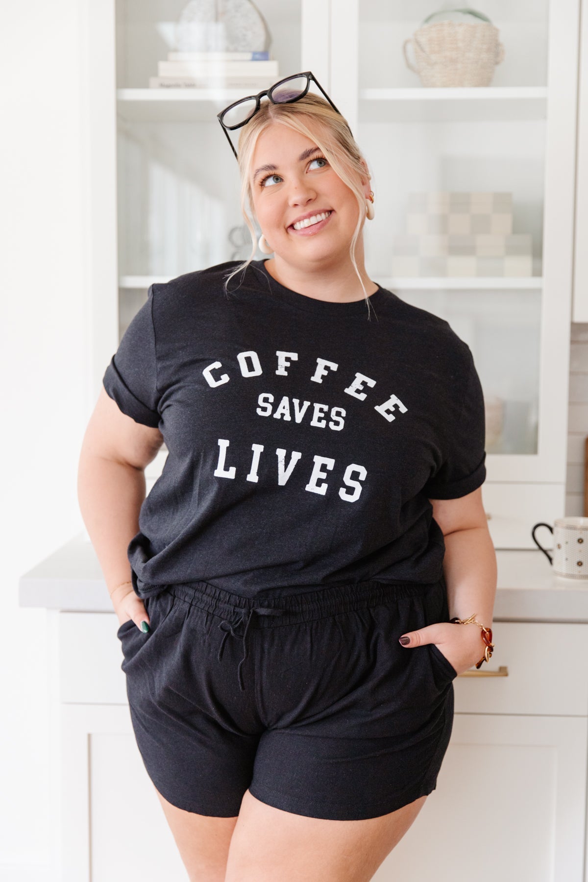 Coffee Fanatic Graphic Tee (Online Exclusive) - Uptown Boutique Ramona