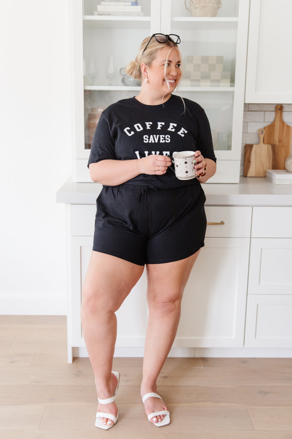 Coffee Fanatic Graphic Tee (Online Exclusive) - Uptown Boutique Ramona