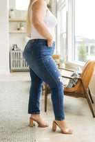 Colt High Rise Button Fly Distressed Boyfriend Jeans (Online Exclusive) - Uptown Boutique Ramona