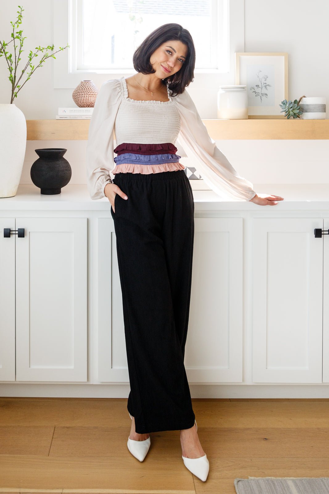 Come Rain or Shine Wide Leg Pants (Online Exclusive) - Uptown Boutique Ramona