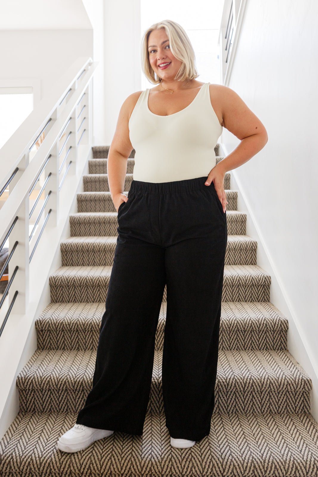 Come Rain or Shine Wide Leg Pants (Online Exclusive) - Uptown Boutique Ramona