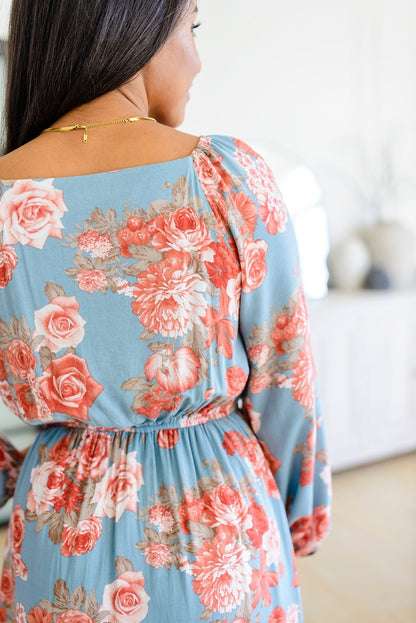 Coming Up Roses Floral Dress (Online Exclusive) - Uptown Boutique Ramona