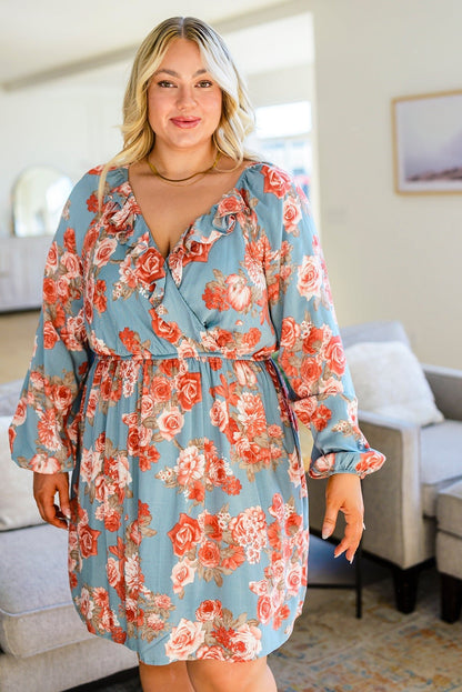 Coming Up Roses Floral Dress (Online Exclusive) - Uptown Boutique Ramona