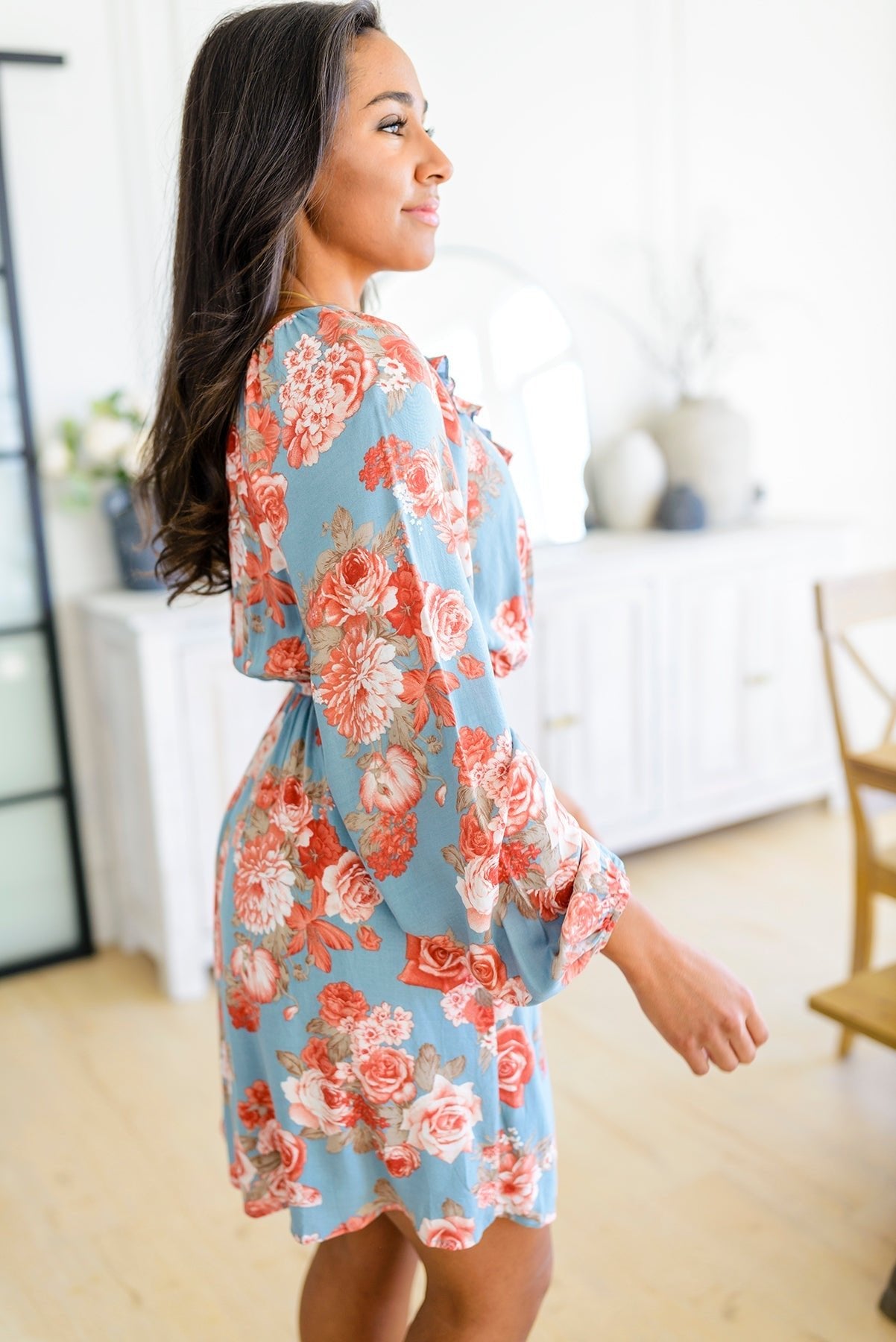 Coming Up Roses Floral Dress (Online Exclusive) - Uptown Boutique Ramona