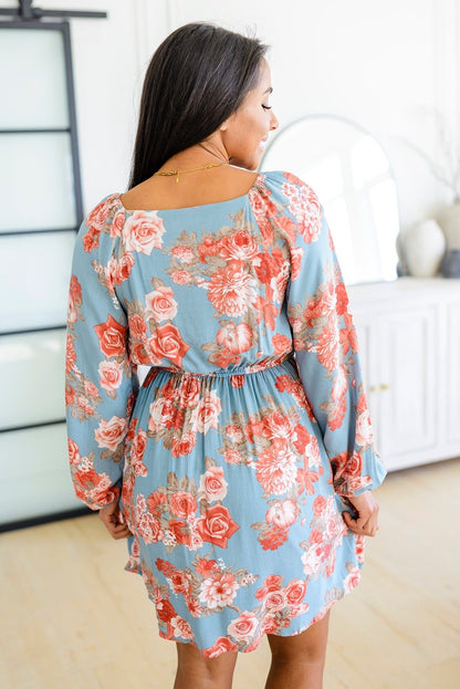 Coming Up Roses Floral Dress (Online Exclusive) - Uptown Boutique Ramona