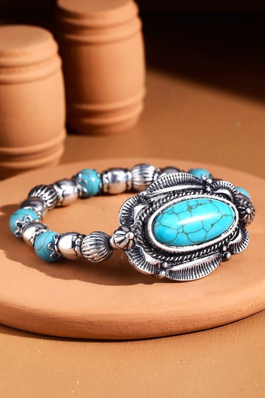 Concho Pendant Bracelet - Uptown Boutique Ramona