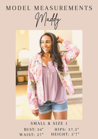 Constantly Cute Floral Top (Online Exclusive) - Uptown Boutique Ramona