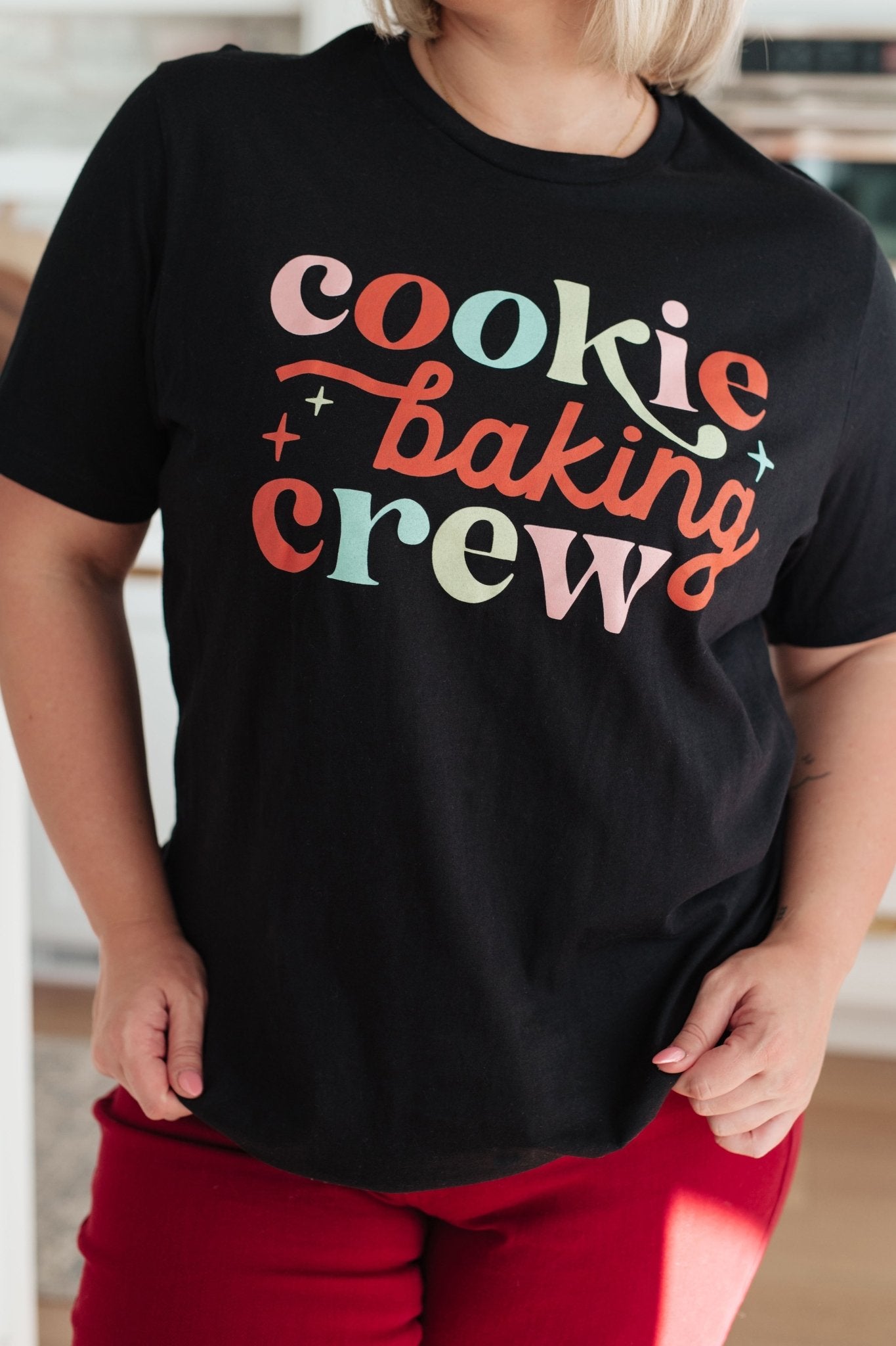 Cookie Baking Crew Graphic Tee (Online Exclusive) - Uptown Boutique Ramona