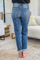 Corey Hi Rise Bleach Splash Boyfriend Jeans (Online Exclusive) - Uptown Boutique Ramona