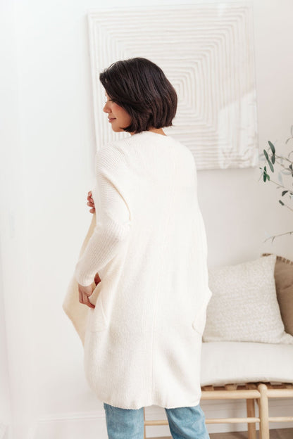 Cozy Nights Cardigan In Cream (Online Exclusive) - Uptown Boutique Ramona