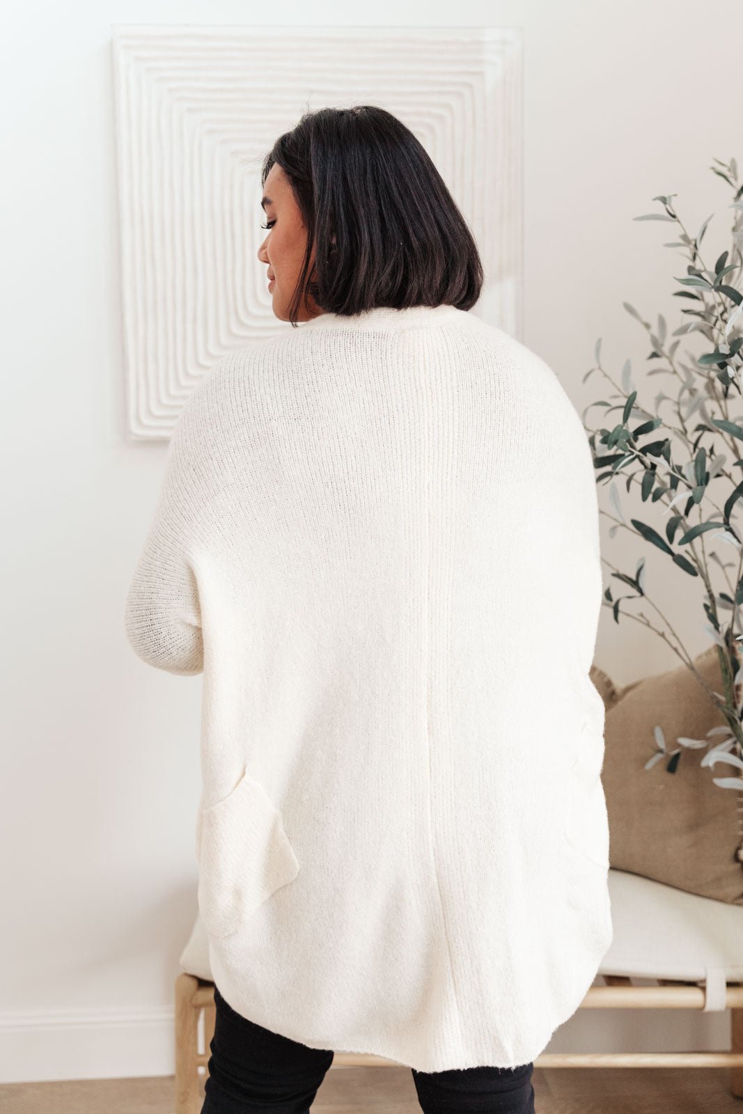 Cozy Nights Cardigan In Cream (Online Exclusive) - Uptown Boutique Ramona