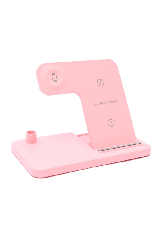 Creative Space Wireless Charger in Pink (Online Exclusive) - Uptown Boutique Ramona