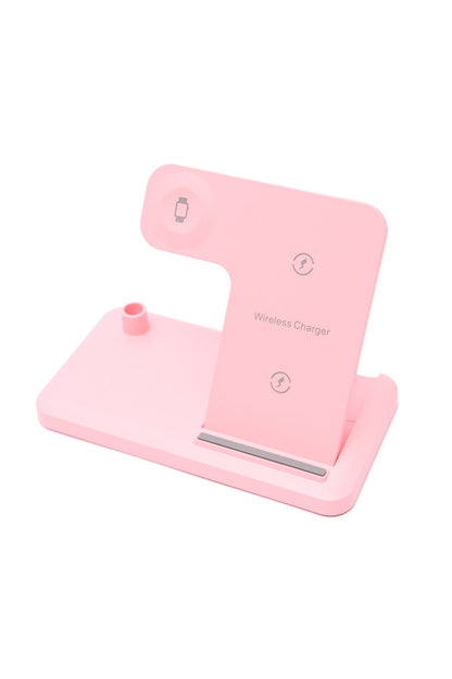 Creative Space Wireless Charger in Pink (Online Exclusive) - Uptown Boutique Ramona