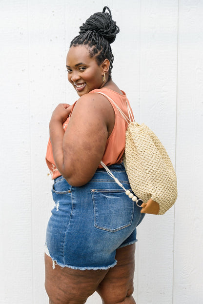 Crochet Backpack (Online Exclusive) - Uptown Boutique Ramona