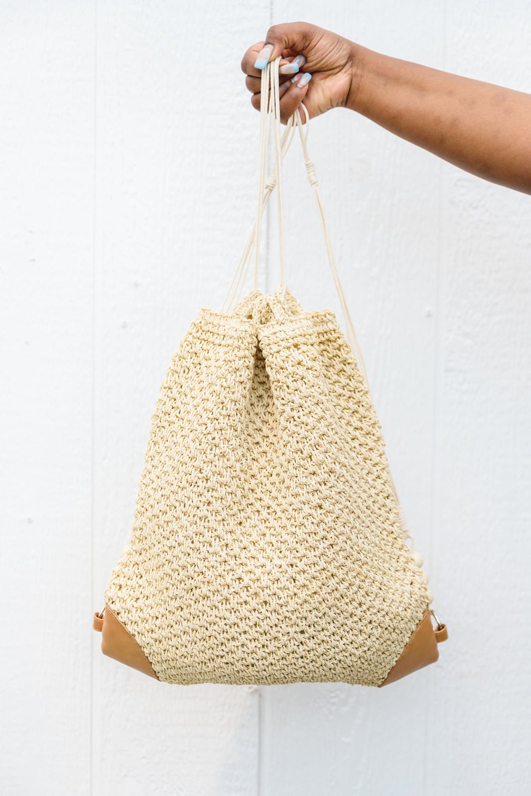 Crochet Backpack (Online Exclusive) - Uptown Boutique Ramona