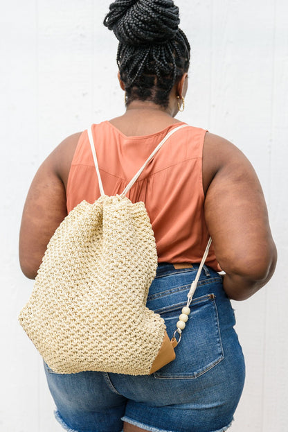 Crochet Backpack (Online Exclusive) - Uptown Boutique Ramona