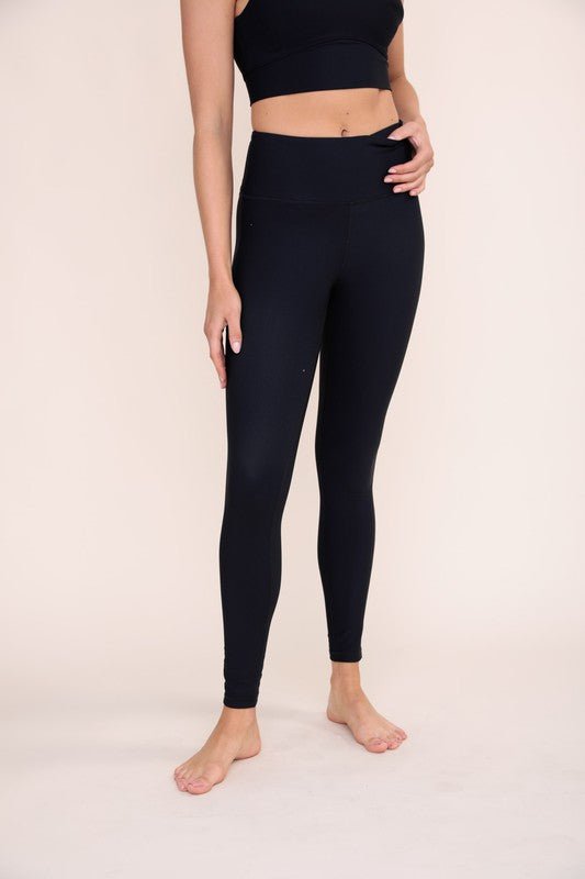 Cross The Finish Line Performance Leggings - Uptown Boutique Ramona