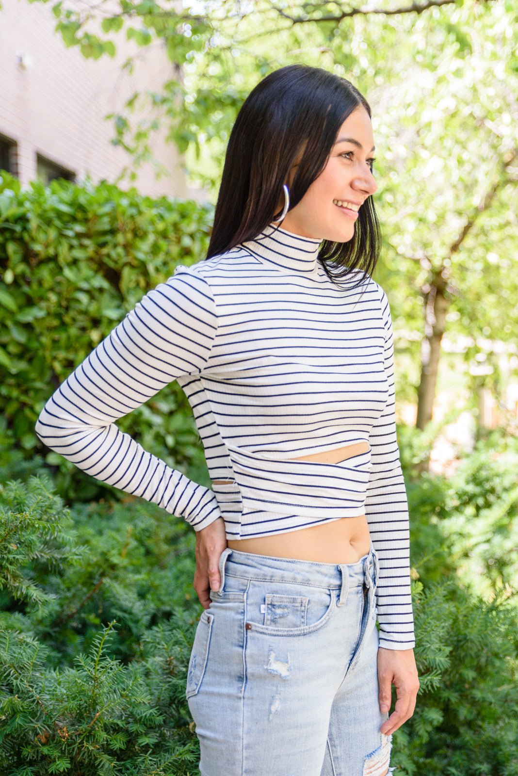 Crossroads Striped Top (Online Exclusive) - Uptown Boutique Ramona