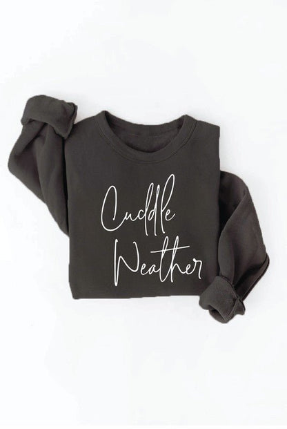 Cuddle Weather Sweatshirt - Uptown Boutique Ramona