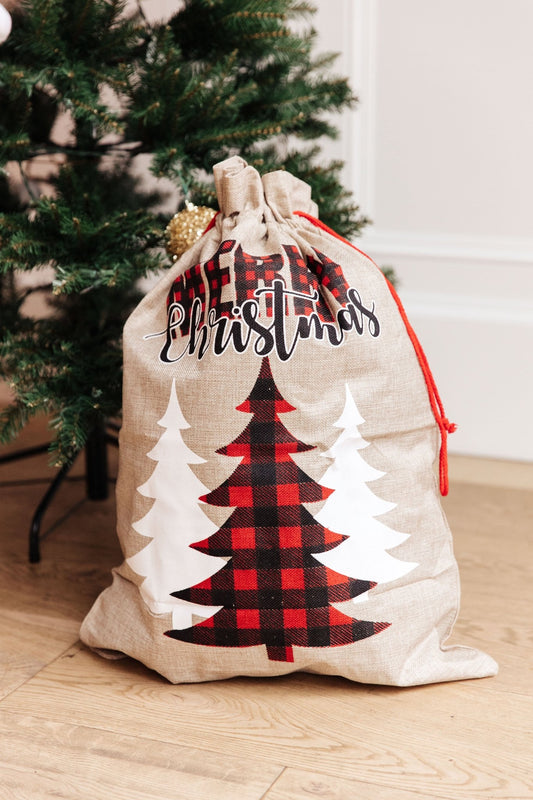 Cute Trees Santa Sack (Online Exclusive) - Uptown Boutique Ramona