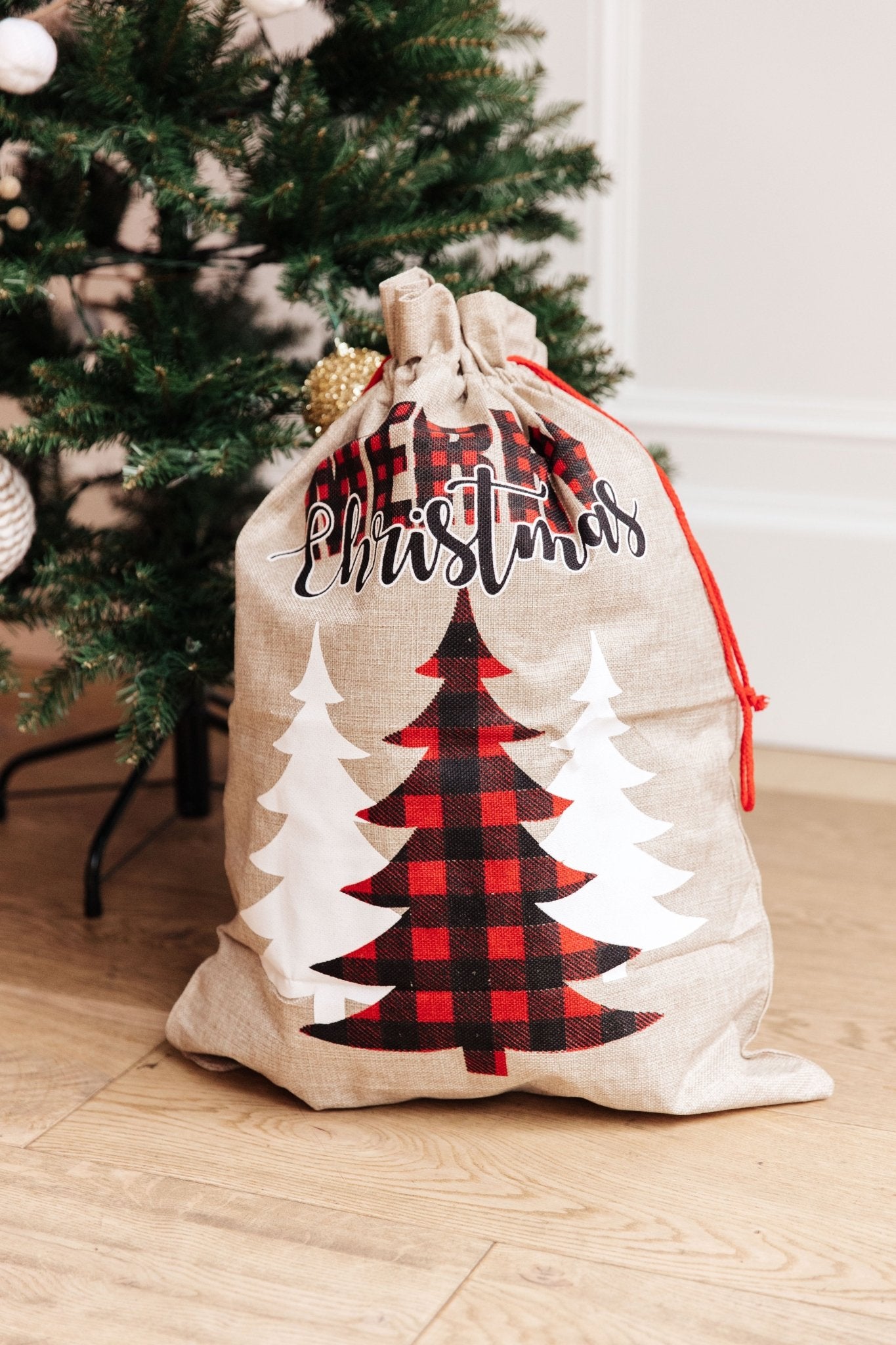 Cute Trees Santa Sack (Online Exclusive) - Uptown Boutique Ramona