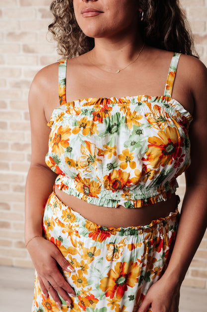 Cutie Patootie Tiered Skirt and Top Set in Orange (Online Exclusive) - Uptown Boutique Ramona