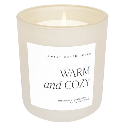 Warm and Cozy Candle