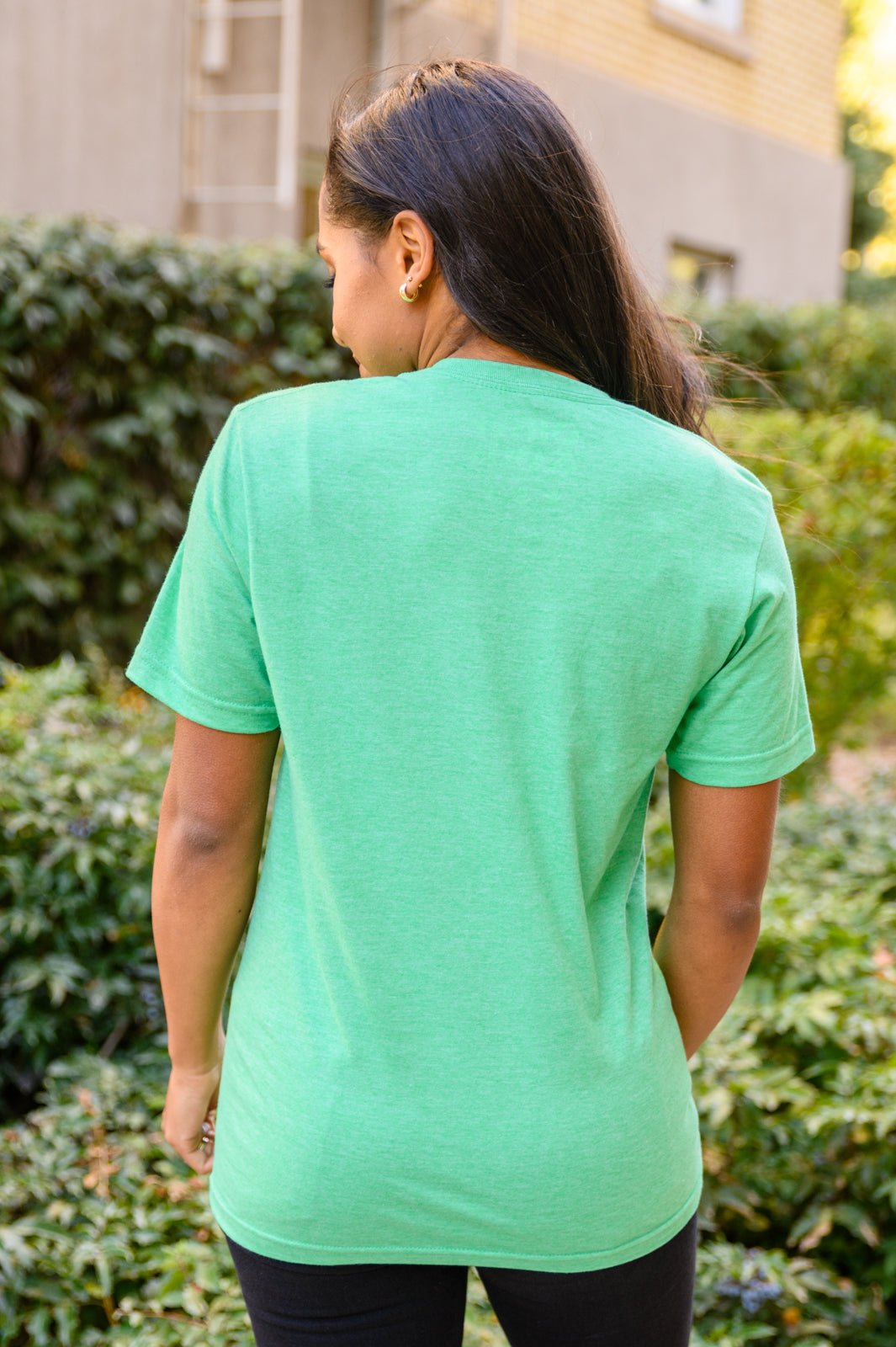 Dalmatian Tree Graphic Tee in Kelly Green (Online Exclusive) - Uptown Boutique Ramona