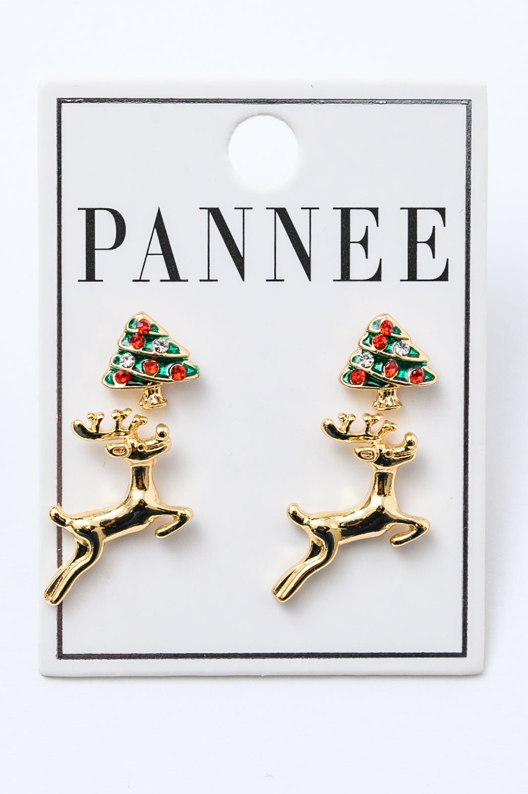 Dancing Deer Earring Set (Online Exclusive) - Uptown Boutique Ramona