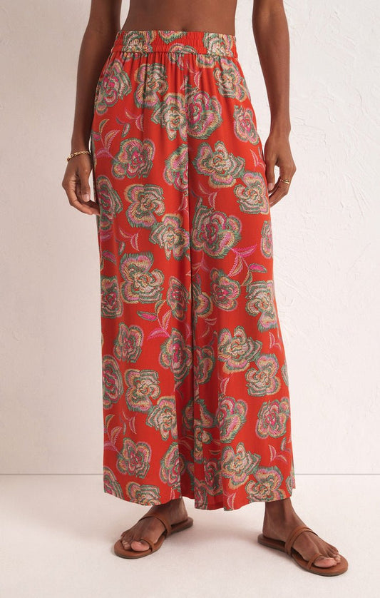 DANTE TANGO FLORAL PANT - Uptown Boutique Ramona