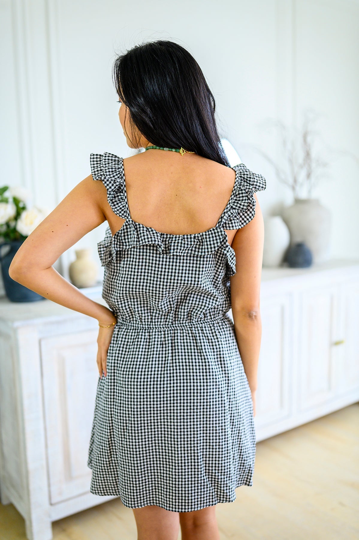 Day Date Gingham Dress (Online Exclusive) - Uptown Boutique Ramona
