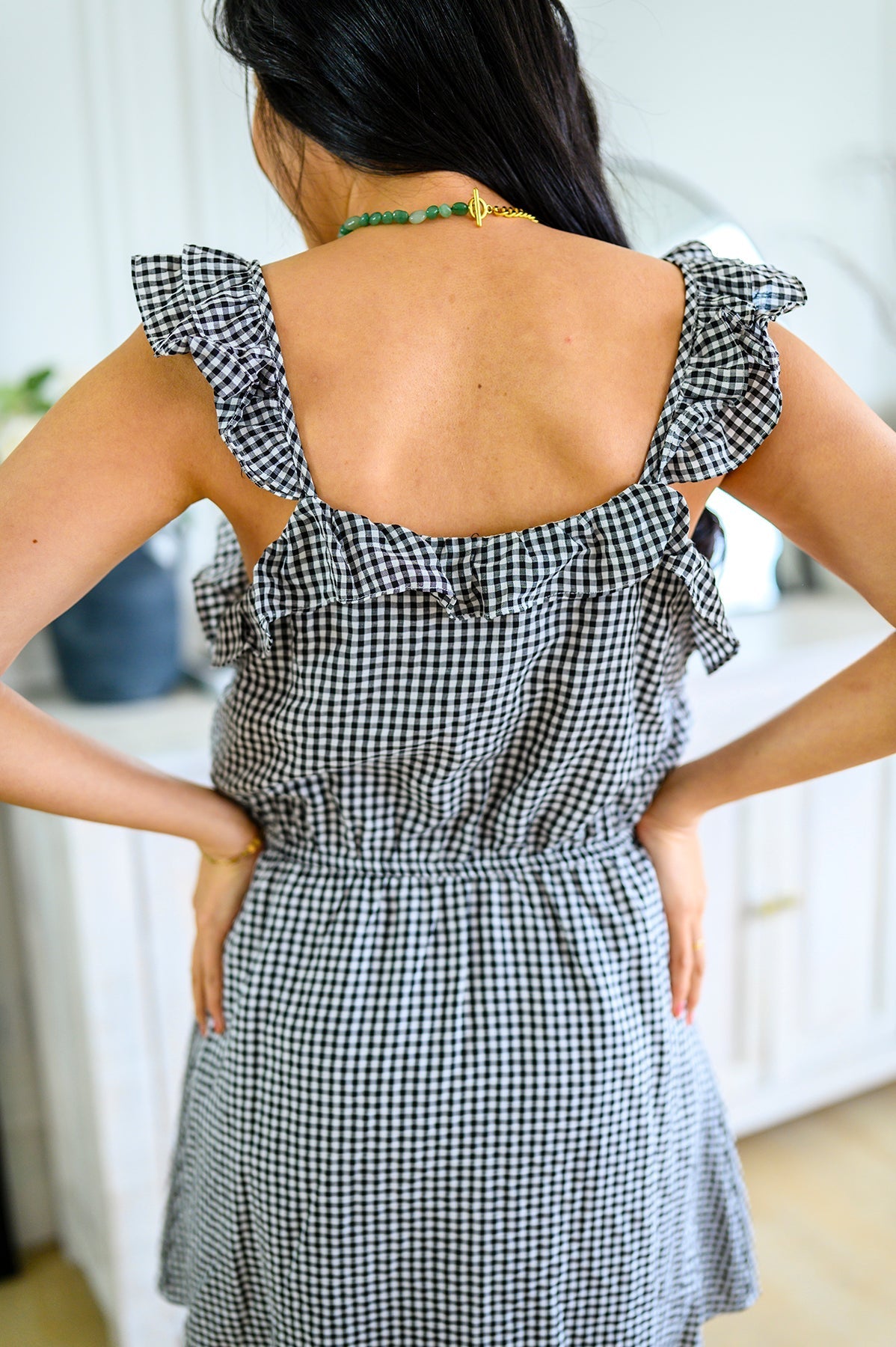 Day Date Gingham Dress (Online Exclusive) - Uptown Boutique Ramona