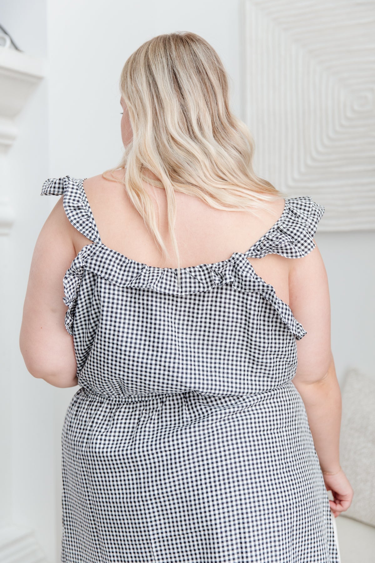 Day Date Gingham Dress (Online Exclusive) - Uptown Boutique Ramona