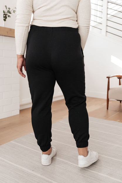 Day Off Sweats In Black (Online Exclusive) - Uptown Boutique Ramona